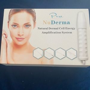 NuDerma Portable Handheld High Frequency Skin Therapy Wand Machine – Anti-Aging